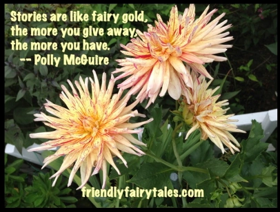 stories like fairy gold, more give more have