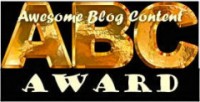 awesome blog content ABC award