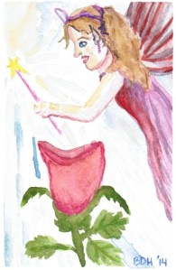 Purple Fairy by Brenda Davis Harsham