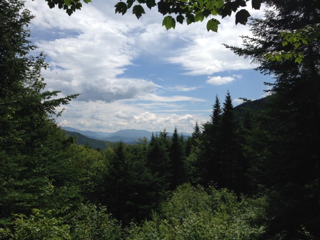 View of White Mountains
