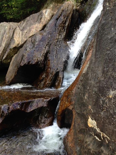 river, brook, waterfall