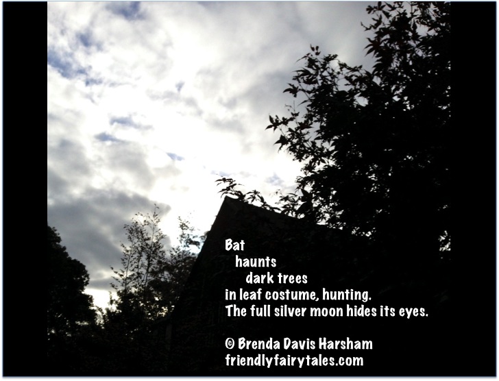 Bat Haunts Trees poem picture
