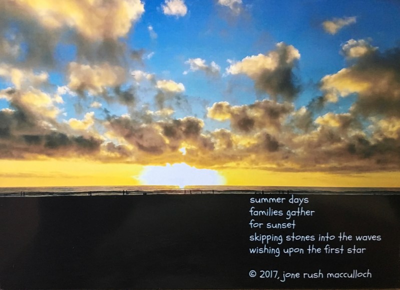 poem by jone rush macculloch on a sunset photo