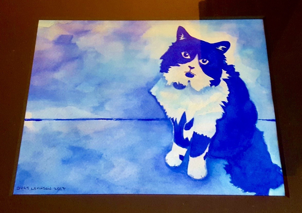 Blue Cat by Suzy Levinson